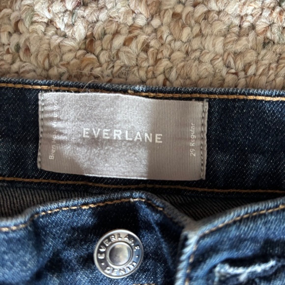 Everlane Jean raw hem crop - mid rise - Picture 3 of 7